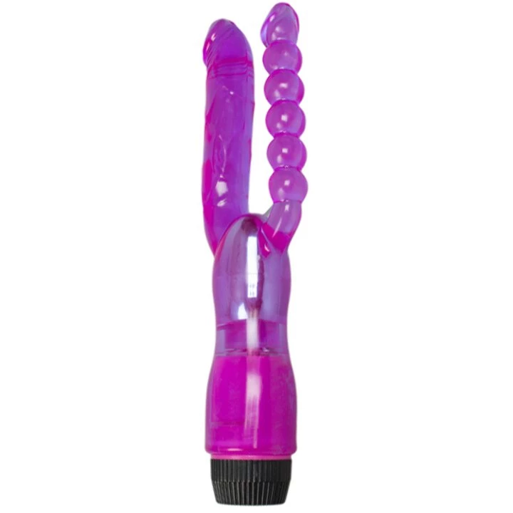 Deals π Bondara Clear Purple Double Penetration Vibrator π 3 Deals π Bondara Clear Purple Double Penetration Vibrator π
