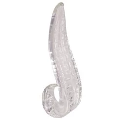 Deals ๐ Glacier Glass Clear Devil?s Tongue Dildo ? 7 Inch ๐