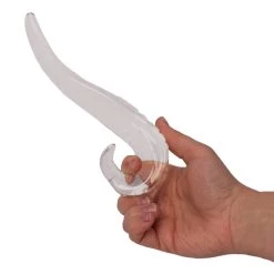 Deals 🎉 Glacier Glass Clear Devil?s Tongue Dildo ? 7 Inch 🔔 -Adult Toys Shop unnamed file 166