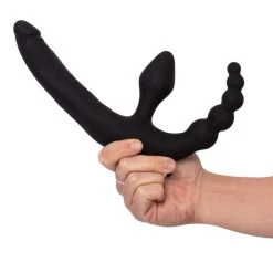 Best deal ✨ Bondara Black Triple Vibrating Strapless Strap-On - 7 Inch ✔️ -Adult Toys Shop unnamed file 171