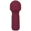 Budget 🎉 Mon Amour Lil Lover Burgundy 16 Function Mini Wand Vibrator 👍