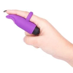 Outlet 😀 Bondara Passion Pointer Purple Silicone Finger Vibrator ✨ -Adult Toys Shop unnamed file 27