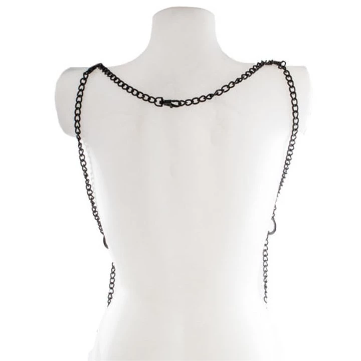 Top 10 π Bondara Black Chain Bra With Nipple Clamps π 5 Top 10 π Bondara Black Chain Bra With Nipple Clamps π - Image 3