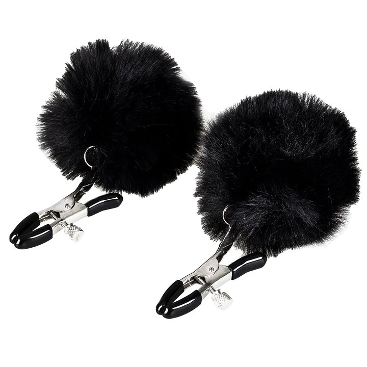 Best deal π Bondara Black Super Furry Nipple Clamps π 3 Best deal π Bondara Black Super Furry Nipple Clamps π