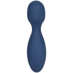 Budget 🔔 Bondara Love Strike Navy Silicone 10 Function Mini Wand Vibrator 😍