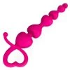 Buy 🌟 Bondara Silicone Heart Anal Beads ? 7 Inch 🛒