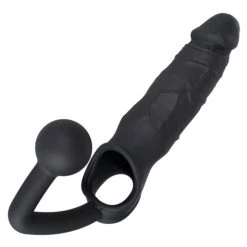 Brand new 😉 Bondara Crusader 2 Inch Cock Extension Sleeve And Butt Plug 🤩
