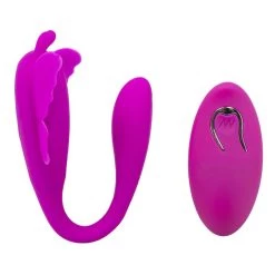Promo ✔️ Bondara Butterfly Stroke 12 Function Remote Couples Vibrator 💯