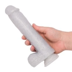 Best Pirce 🧨 Bondara Disco Balls Silver Glitter Suction Dildo ? 9 Inch 🤩 -Adult Toys Shop unnamed file 689