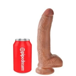 Flash Sale 🤩 Pipedream King Cock Mid Tone Ballsy Dildo - 7, 9 Or 10 Inch 😀 -Adult Toys Shop unnamed file 894