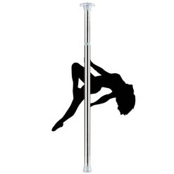 Best Pirce 🧨 Bondara&Sex Silver Static Adjustable Dance Pole ? 85-117 Inch 🧨